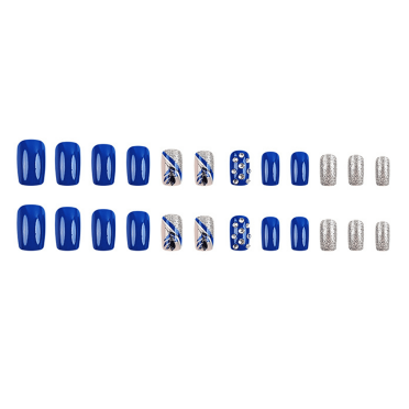 RAGUPEL Press On Nails Short,Easy Press-On Application Extra Short