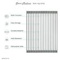 thumbnail image 2 of 17" x 13" Kitchen Sink Grid, Gray, 2 of 6