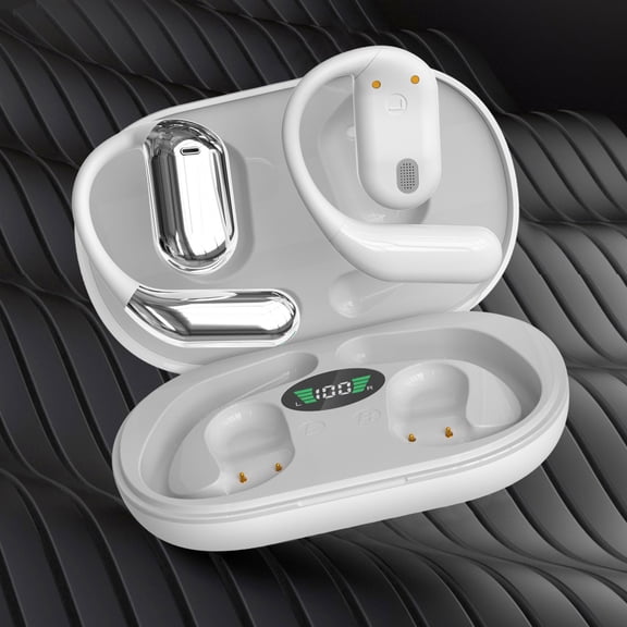 AZXY Wireless Earbuds Bluetooth on Clearance,Ear Buds Noise Cancelling Blutooth,Warterproof Long Battery Life Open Ear Headphones with Charging Case for Travel Sports,Back To School Gifts