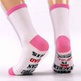 thumbnail image 4 of Cat Lovers Novelty Socks,Feet letter jacquard casual sports socks， Cool Cat Gifts for International Cat Day, Birthday, Christmas, Easter, Valentine’s Day, etc., 4 of 10