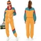 thumbnail image 4 of Disfraz de fantasía hippie de los años 80 y 90 para mujer, disfraz de fiesta disco, cosplay, para mujer adulta, para Halloween, carnaval, ropa rockera vintage, hip-hop, 4 of 5