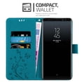 thumbnail image 2 of Cadorabo Flower Case for Samsung Galaxy NOTE 8 Cover Book Wallet Screen Protection PU Leather Flip Magnetic Etui, 2 of 8