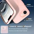 thumbnail image 3 of for iPhone 16e Case Compatible with MagSafe, Ultra Slim Anti-Fingerprint TPU+PC Material Hybrid Shockproof Back Cover, Lightweight Anti-Scratch Drop Protective Phone Case - Pink, 3 of 6