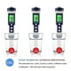 thumbnail image 4 of 5-in-1 Electronic PH Meter, Measure Ph & TDS & EC Salinity & Temperature Water Quality Tester, LCD Display and Reading Accuracy, 4 of 5