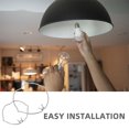 thumbnail image 3 of YSNOOWE 10Ud Clips Para Downlight Soporte Seguro En Color Plata Para Uso Residencial, 3 of 8