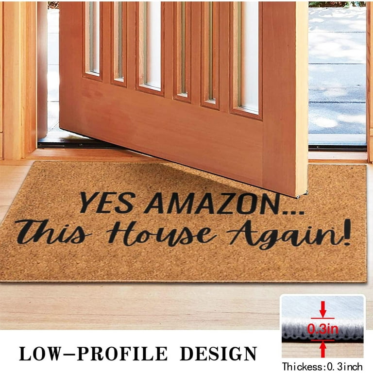 Funny Happy Camper Tan Outdoor Welcome Doormat Novelty Floor Rug Front Door Mat Funny Happy Camper Tan Outdoor Welcome Doormat Novelty Floor Rug Front Door Mat