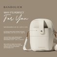 thumbnail image 2 of Bandolera Bandolier Dillon Bag Pebble Leather para mujer, 2 of 7