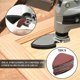 thumbnail image 5 of 156Pcs Oscillating Tool Sanding Pad Kit, 3Pcs Triangle Sanding Pads and 3Pcs Finger Sanding Pad, 15, 5 of 5