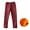 Wine Red, variant on XBASW Kids Baby Girls Leather Pants Autumn Winter Fleece Leggings Thicken Warm Trousers PU Legging 2-12 Years