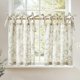 thumbnail image 1 of Cortinas jinchan de lino floral con atado superior 66x91 cm 2 paneles, 1 of 9