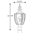 thumbnail image 3 of Roman Coach Collection One-Light Post Lantern, 3 of 3