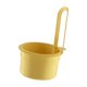 thumbnail image 3 of Cesta de drenaje para fregadero de cocina, práctica cesta para restos de comida, colador y escurridor pequeño. Amarillo, 3 of 9