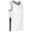 White, variant on BBJ32 Icon Men's and Youth Basketball Jersey - White Navy