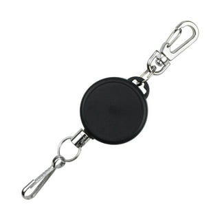 Keychain: Carabiner Retractable Badge Reel/ ID Holder with Juilliard s
