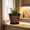 Coffee, variant on Half Barrel Planters Outdoor, Wood-Effect Plastic Flower Pot,Decor Planter and Gardening,Potted Plants Container,Home Office Decor,Lightweight, Durable