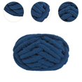 thumbnail image 6 of yotijay Chunky Wool Yarn Jumbo Yarn Arm Knit Yarn Knitting Hand Knit Yarn DIY Crocheting Deep Blue, 6 of 9