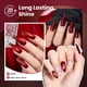 thumbnail image 4 of Set de esmaltes de uñas en gel Beetles Red Cat Eye Sultry Burgundy, 4 of 7