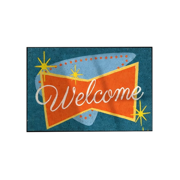 Coir Door Mat - Outdoor Welcome Mat for Front Door - Dirt-Cleaning Doormat for Outdoor Entrance - Coir Doormat for Entry - 16 x 24 in