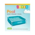 thumbnail image 7 of Open Box Intex Mini Frame Kiddie 4 x 4 Foot Beginner Frame Pool, Blue (3 Pack), 7 of 7