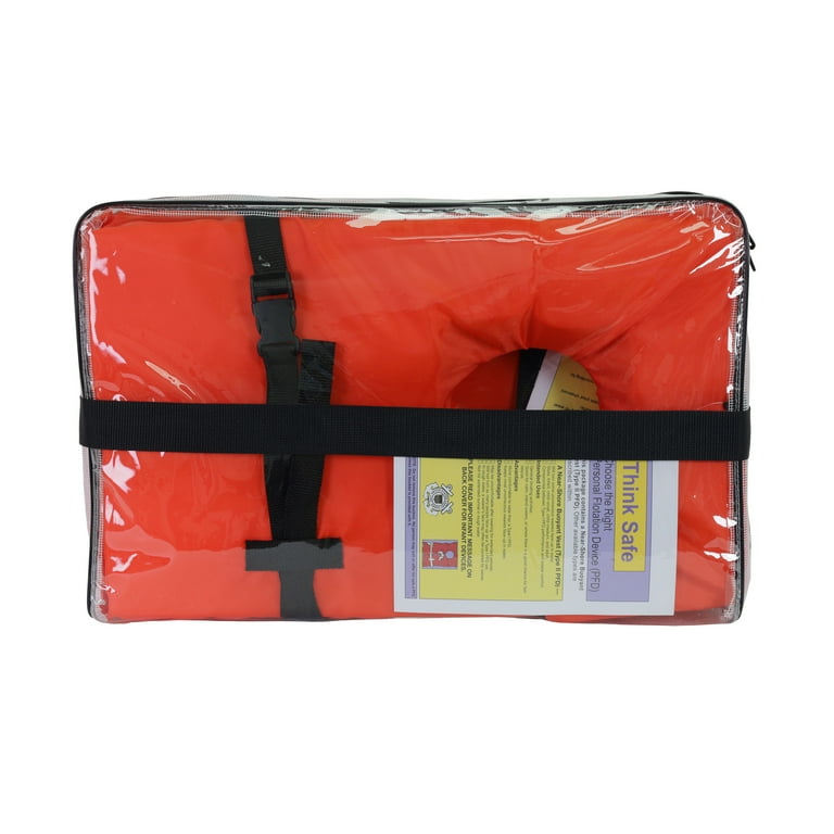 Ozark Trail 4-Pack Adult Type II Life Vest, Includes Storage Bag