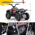 thumbnail image 5 of Arshin 36V Electric 4-Wheeler ATV - Twist-Grip Variable-Speed Acceleration Control, Hand-Operated Disc Brake,Age 13+, 5 of 7