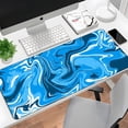 thumbnail image 2 of Fluid Pattern Marbled Design Gaming Mouse Pad Large Mouse Pad for Desk Keyboard and Mouse Protector Mat Office Desk Accessories Unique Gift Idea (31.5"x11.8), 2 of 6