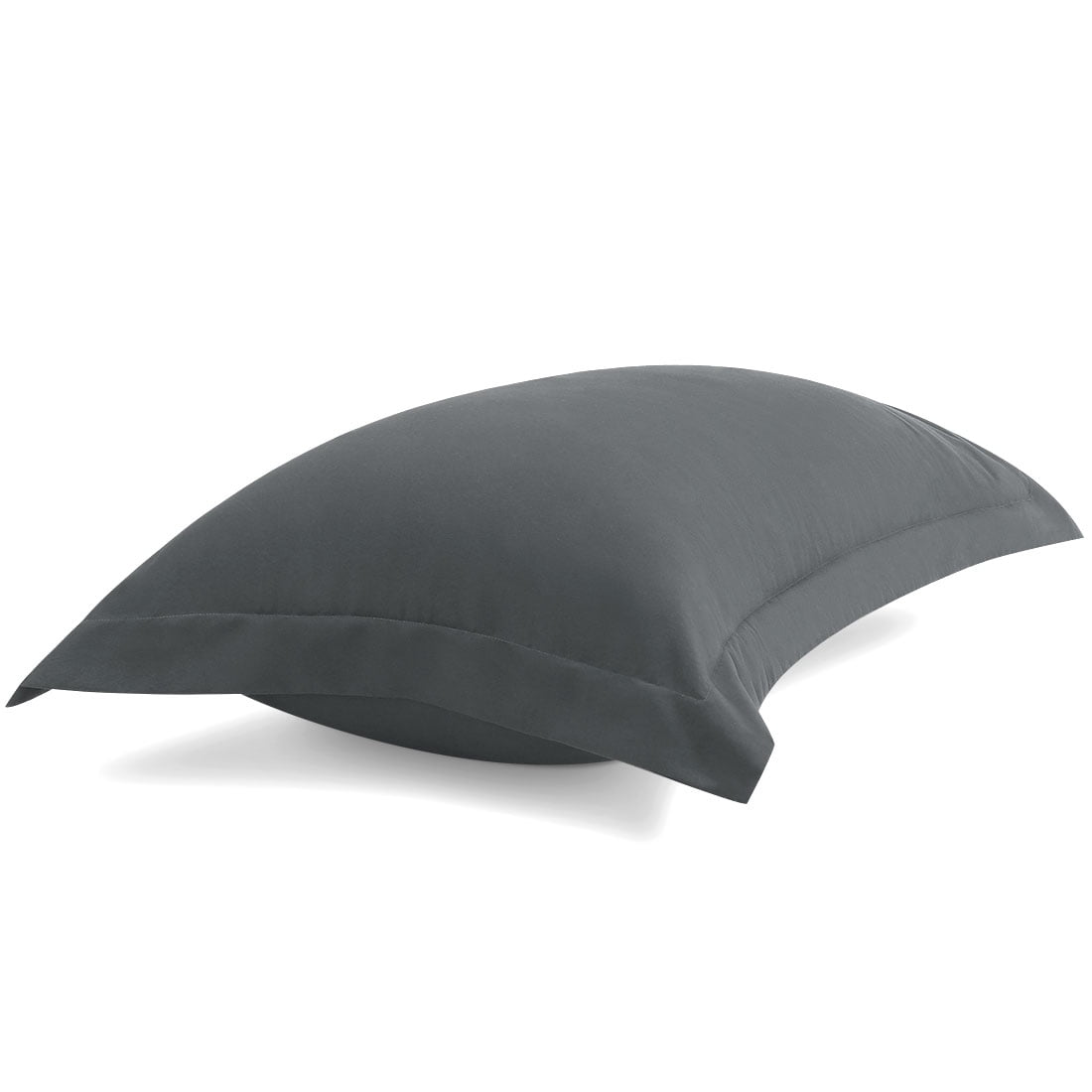 Unique Bargains 2-Pack Envelope Closure Pillow Sham Standard Grey
