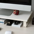 thumbnail image 5 of IRIS 1 Tier Computer Monitor Stand for Desk, White, 5 of 6