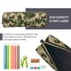 thumbnail image 5 of Balery Camouflag Estuche de Lápices de Cuero Impreso, Estuche para Suministros de Arte, Estuche de Lápices con Cremallera, Estuche de Almacenamiento de Papelería, 5 of 7