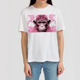 thumbnail image 4 of Pink Monkey Men's Classic White 100% Cotton T-Shirt | Soft & Breathable Tee for Everyday Comfort, 4 of 5