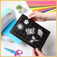 thumbnail image 2 of 6inchx8.9inch Magnetic Spacers with Card Size Grid Cutter Accessories 0.8mm Thick Black Embossing Machine Die Mats, 2 of 5