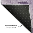 thumbnail image 5 of Addison Rugs Mayfield Premium Machine Washable Transitional Abstract Lavender Rectangle Rug, 9' x 12', 5 of 6