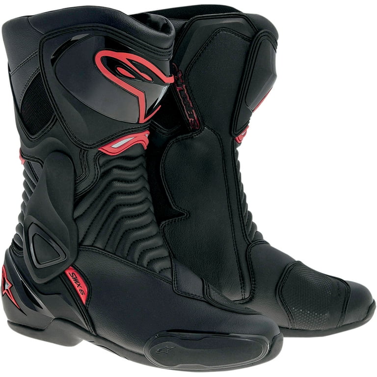 Alpinestars 14 SMX 6 Boots Black Red 49 2223014 13 49 Walmart