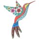 thumbnail image 1 of Iron Art Hummingbird Shape Wall Ornament Hummingbird Shaped Hanging Ornament HOMEMAXS 13767779-MX, 1 of 6