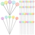 thumbnail image 3 of Dressmaker Pin Small Sewing Pin Assorted Color 5.40X1.00X0.10cm For Everyday Wear 200Pcs, 3 of 4