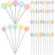 thumbnail image 3 of Dressmaker Pin Small Sewing Pin Assorted Color 5.40X1.00X0.10cm For Everyday Wear 200Pcs, 3 of 4