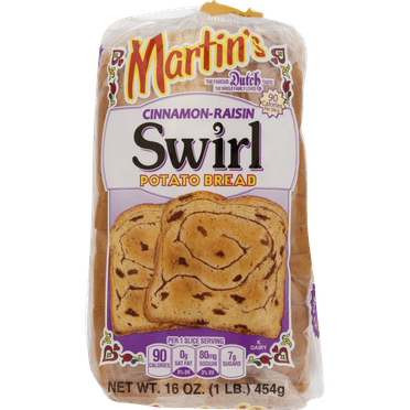 Martin's Cinnamon Raisin Swirl Potato Bread (2 Bags)