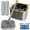Dark Gray - 10 Mop Pads, variant on 1set Spin Mop and Bucket System with 360° Rotating Mop Head, 2/6/10 Microfiber Refills Included, Self-Cleaning for Hardwood, Tile, Marble Floors, Ideal for Living Room, Bedroom, Bathroom, Kitchen