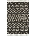 thumbnail image 2 of Nourison Moroccan Shag Boho Charcoal 3'11" x 6'7" Area Rug, (4' x 7'), 2 of 9