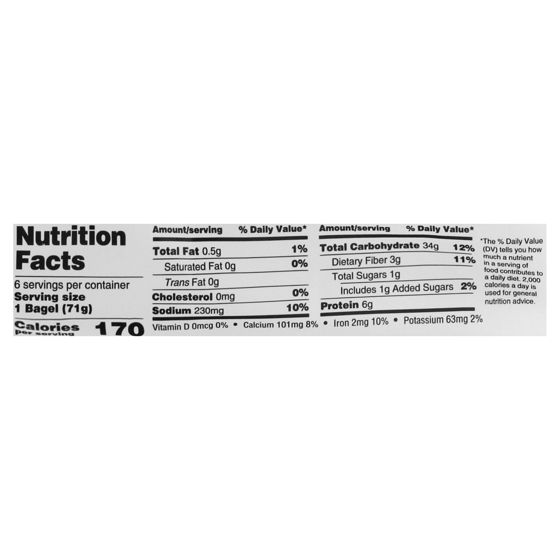 Schwebels Plain Bagels, 6 ct, 15 oz
