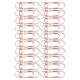 thumbnail image 2 of 20 piezas Clips de hierro para bolígrafos, Clips de soporte para bolígrafos de oro rosa, pequeños Clips para bolígrafos portátiles para papelería, documentos de oficina, 2 of 5