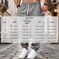 thumbnail image 3 of COSFO Stretch Mens Cargo Pant Work Pockets Sweatpants Drawstring Jogger Solid Relaxed Fit Mens Pants, 3 of 8