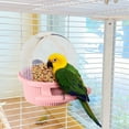 thumbnail image 4 of Boreal Craft Cage Bird Feeder Bird Cage Feeder Dispenser | Squirrel Proof Wild Bird Feeders For Parrots Budgies Peony Atiels Window Hummingbird Feeder S Hummingbird Window Feeder Squirrel Log Feeder, 4 of 4