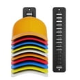 thumbnail image 4 of Baseball cap wall mounted storage rack, wall mounted cap hook display rack, 4 of 6
