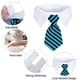 thumbnail image 3 of 4 piezas de corbata para mascotas, corbata ajustable para perros y gatos, collar Formal para perros, corbata a rayas para perros pequeños y gatos, 3 of 5