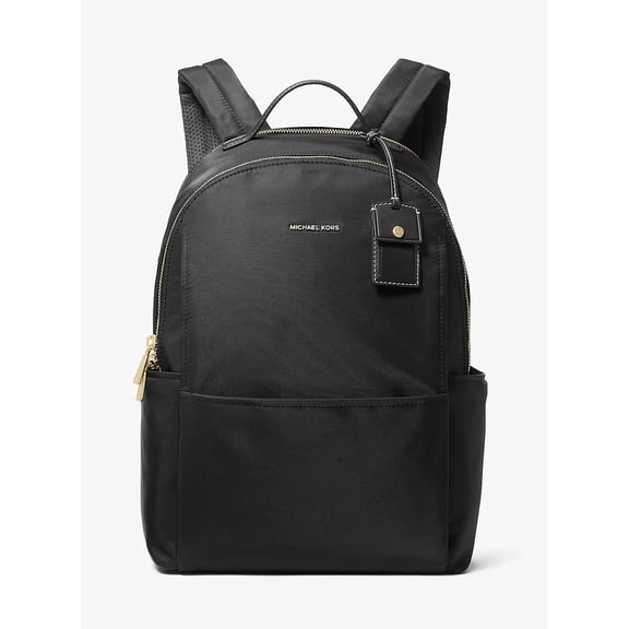 Michael Kors Sable Large Nylon Backpack - Black