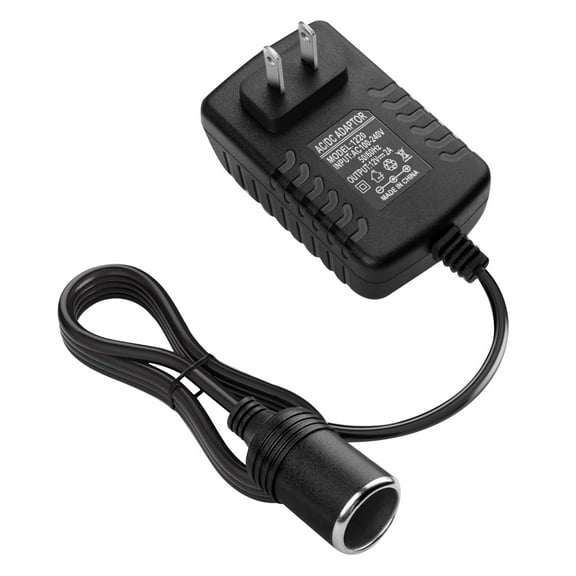 100V-240V AC Plug To 12V 2A DC Car Cigarette Lighter Converter Socket Adapter TAPDRA Accessory Part