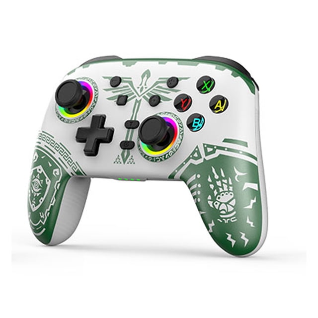 Game Controller for Switch/Lite/OLED with RGB Lights/programmable/Turbo/wake Up