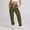 Army Green, variant on Sentmoon Sweatpants for Women Wide leg High Waist Drawstring Side Pockets Elastic Hem Solid Color Sweatpants Athleisure Delightful Womens for Streetwear Outdoor Hiking Daily Wear Army Green L
