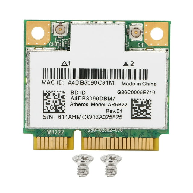 Tarjeta De Red Inalámbrica, Transmisión Eficiente Tarjeta Wifi Fácil Instalación Rendimiento Estable Para El Hogar ANGGREK Wireless Network Card